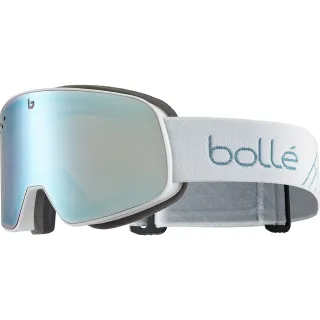 BOLLÉ - NEVADA  White Metallic Blue Matte Azure Cat.2